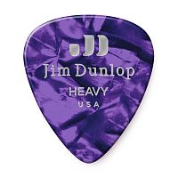 Dunlop 483P13HV Celluloid Purple Pearloid Heavy 12Pack