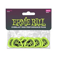 ERNIE BALL 9191 .88mm Green Everlast Picks 12-pack